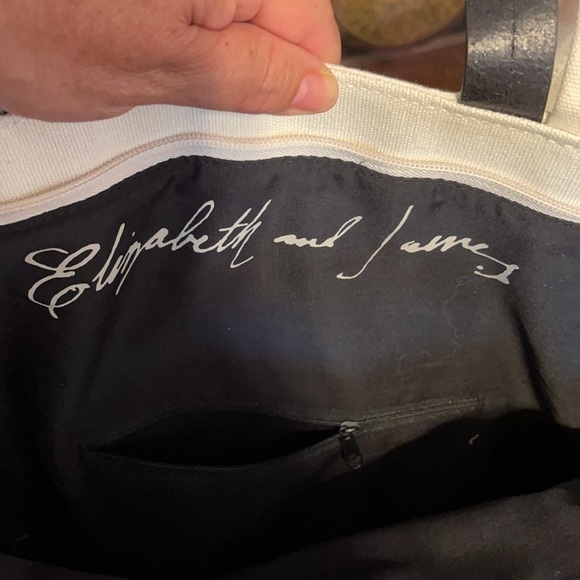 ELIZABETH AND JAMES TOTE BAG